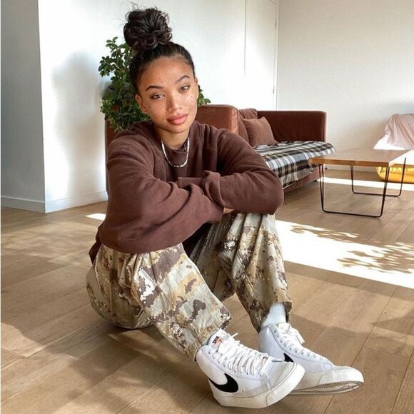 NIKE BLAZER MID '77 CASUAL SHOES SNEAKERS - Picture 13 of 14